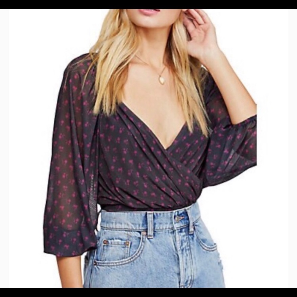 Free People Midnight Combo crop top